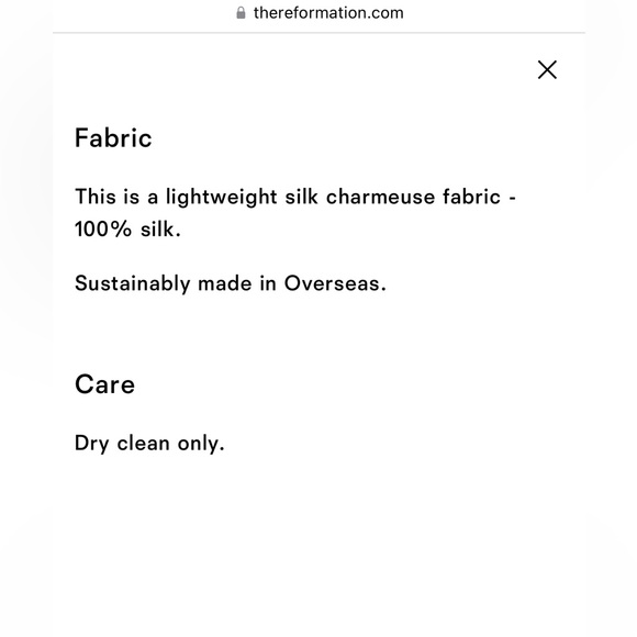 AUTHENTIC Reformation Marguerite Floral Green Sage Silk Dress - Picture 11 of 12